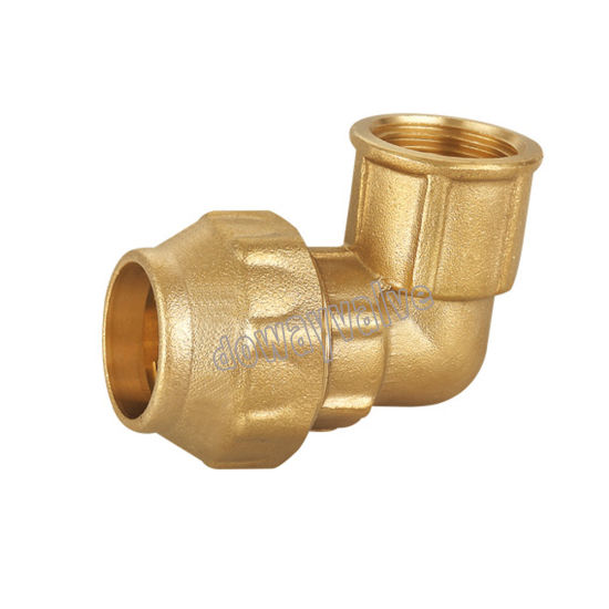Brass Elbow Female Compression Fittings