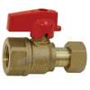 China Supplier High Quality Brass Water Ball Valve with Aluminum Handle （DW-LB032）