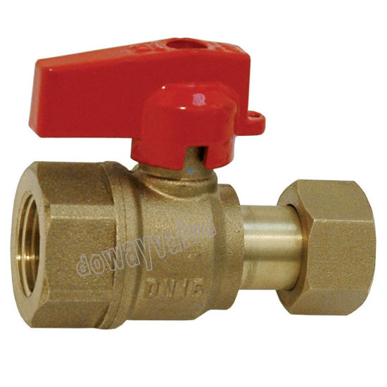China Supplier High Quality Brass Water Ball Valve with Aluminum Handle （DW-LB032）