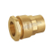 DIN 8076 Brass Tee Compression Fitting for PE Pipe