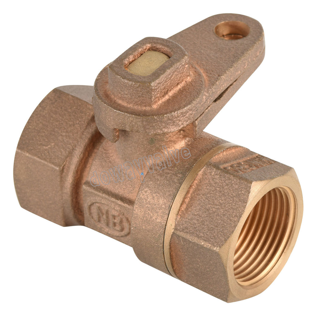 Bronze Anti-Theft Lockable Ball Valve