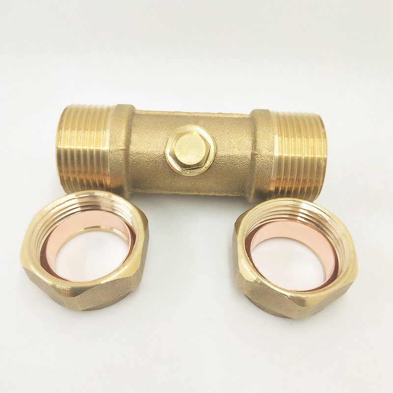 China Factory High Quality Dzr Brass Double Check Valve 22mm