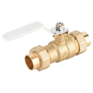 Forged Brass Medical Shut off Valve with Union Solder （DW-G011）