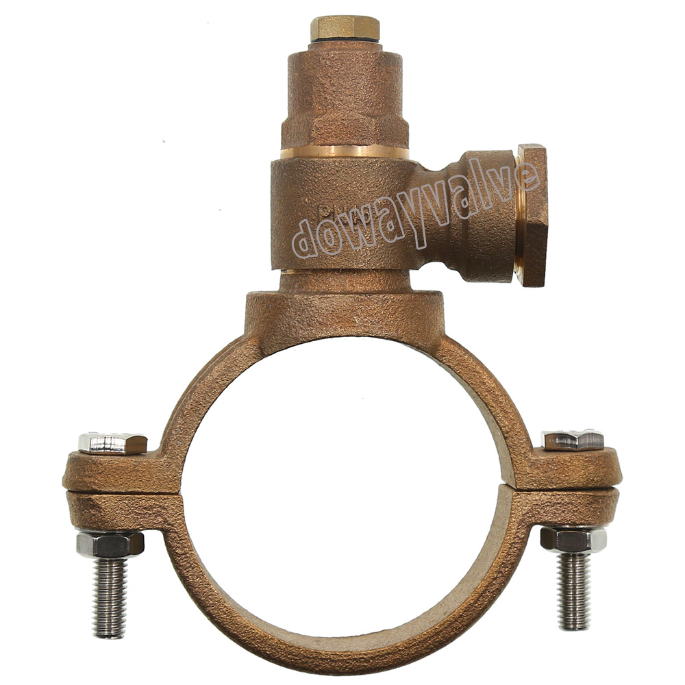 Gunmetal LG2 Ferrule Valve with Saddle