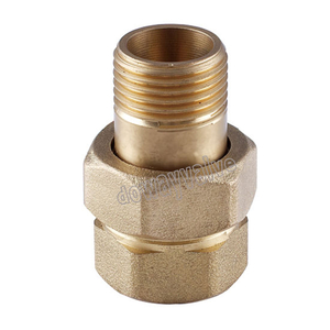 Brass Straight Union Coupling for Radiator Connector