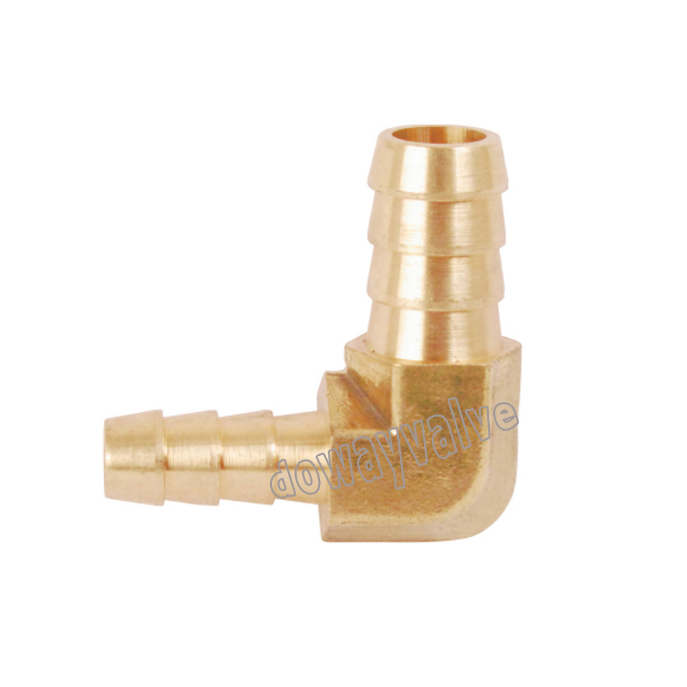 Barb End Brass Elbow for Hose