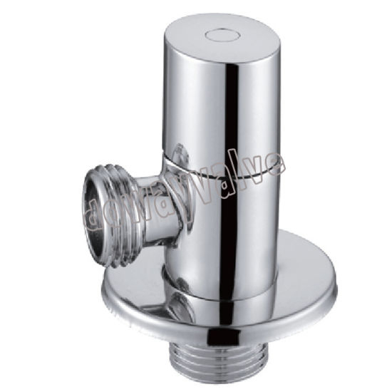 Brass Round Handle Heating Angle Valve （DW-AV004）