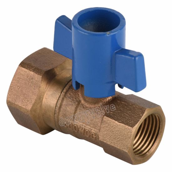 Reduced Bronze Lockable Ball Valve with Screw (DW-BV026)