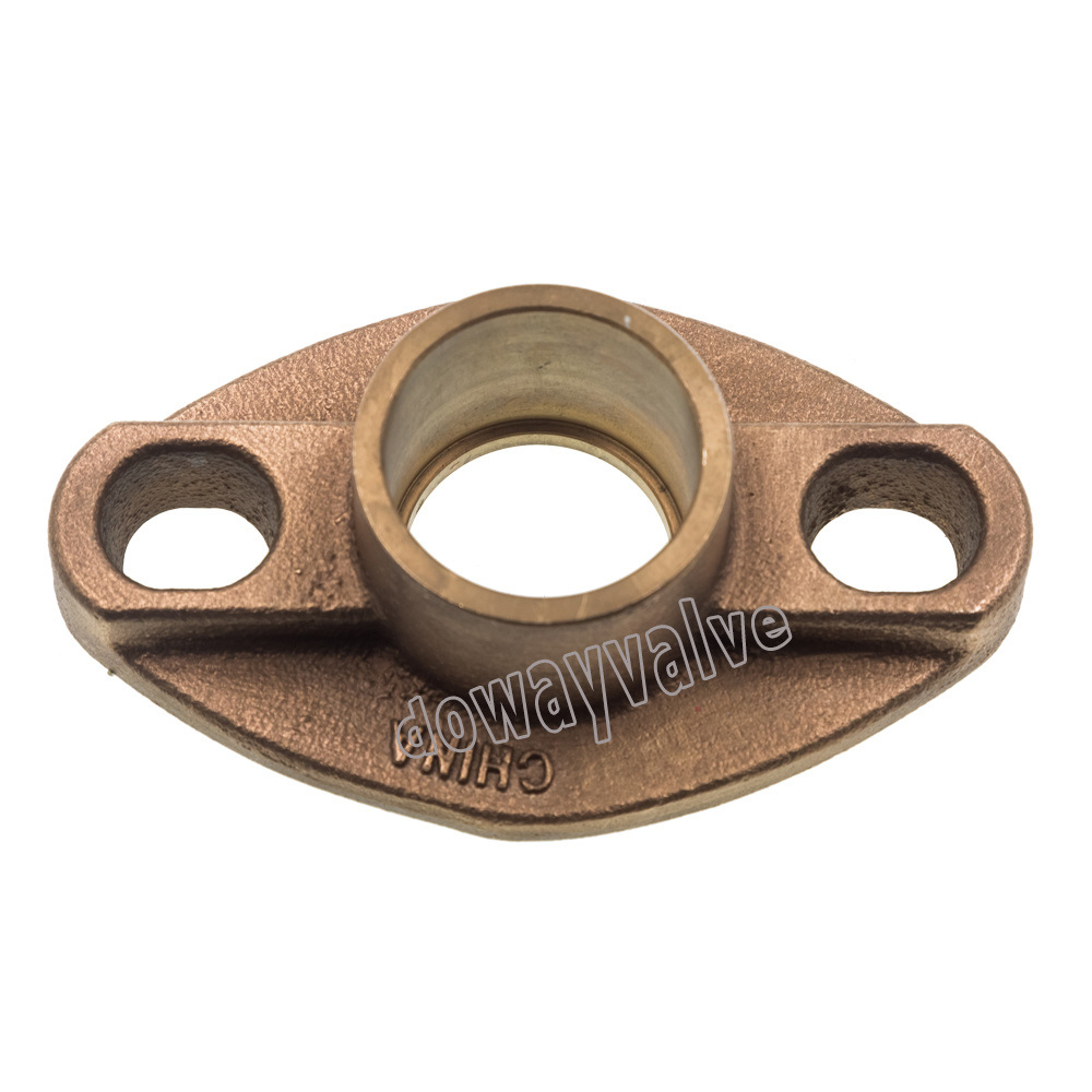 China Factory Custom Bronze Oval Sweat End Flanges