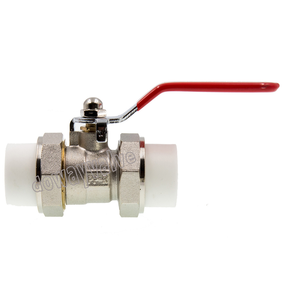 Pn15 Light Design PPR Ball Valve with Level Handle
