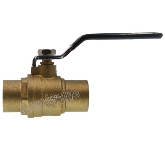 China Manufacturer Wholesale 600wog Forged Brass Ball Valve (DW-B205)