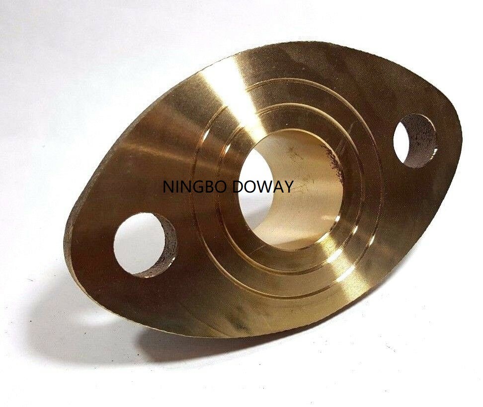 China Factory Custom Bronze Oval Sweat End Flanges Fittings