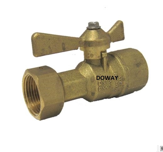 Factory OEM Dzr Ball Valve with MDPE Pipe Connection & Female Swivel Nut