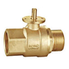 Female X Male Thread Brass Electric Ball Valve for Air Condition （DW-EB003）