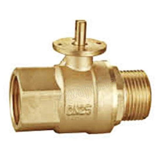 Female X Male Thread Brass Electric Ball Valve for Air Condition （DW-EB003）