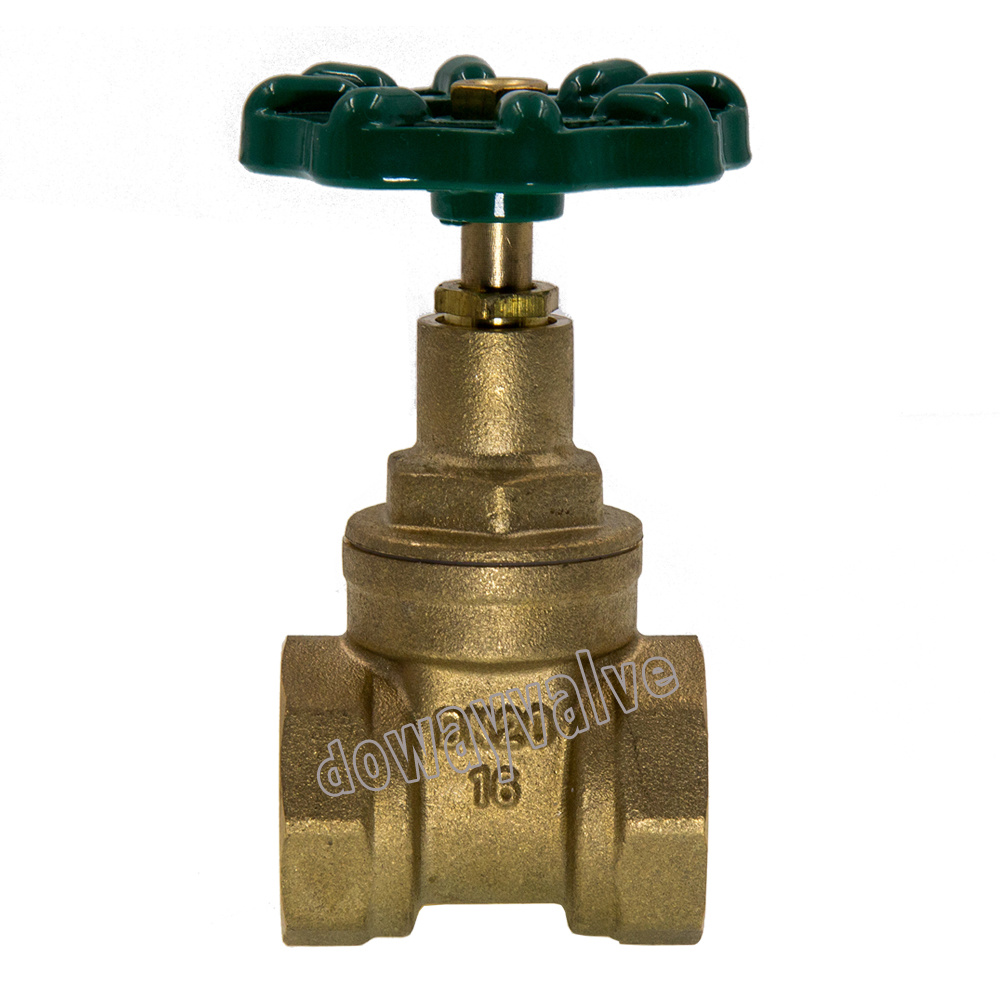 Female X Female Reduced Brass Gate Valve