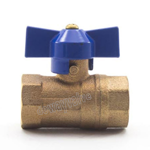 Chinese Factory Water Meter Lockable Valve for USA Market (DW-BV021)