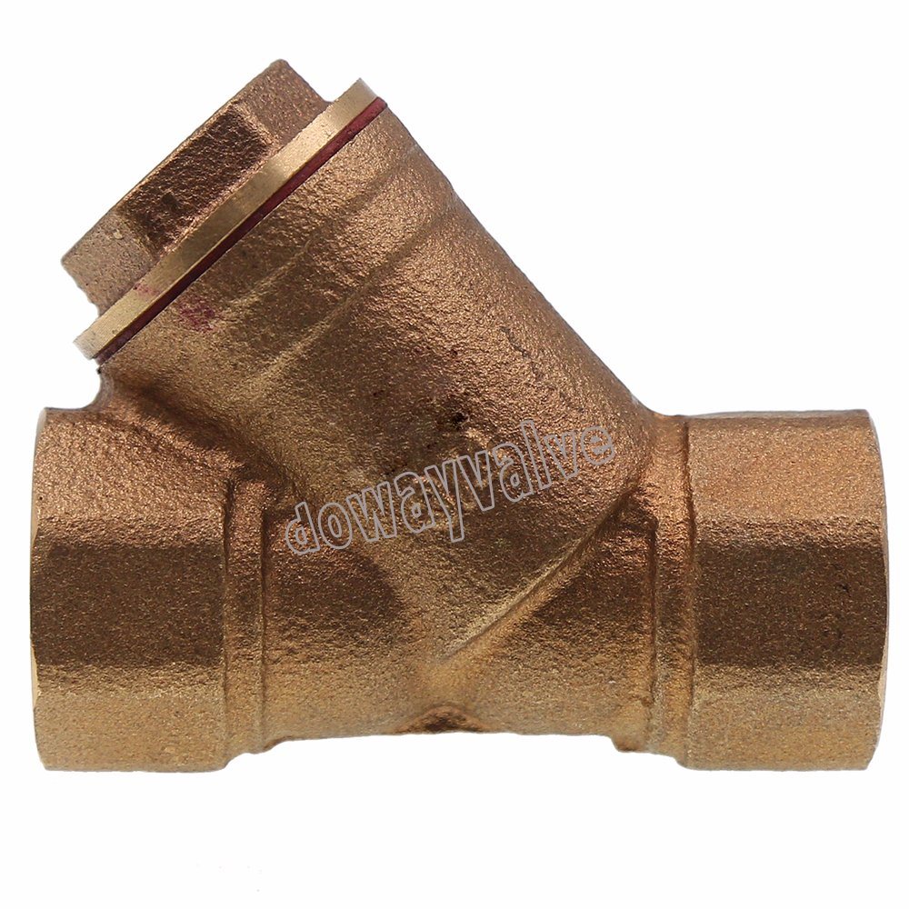 Pn25 Design Bronze Strainer with Stainless Steel Filter