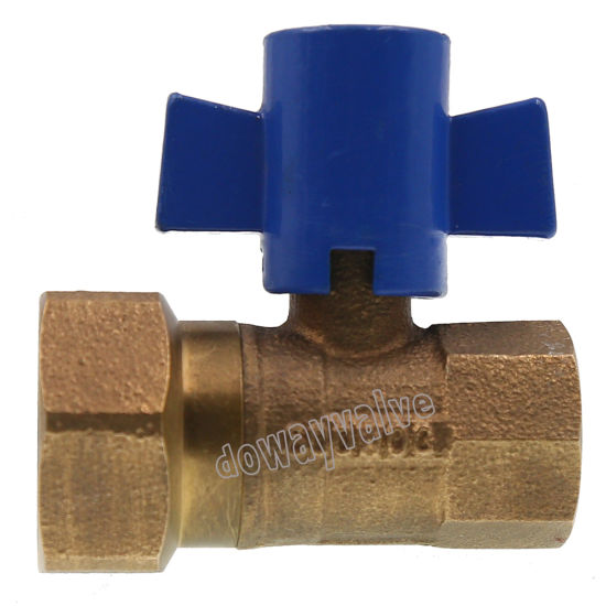 Reduced Bronze Lockable Ball Valve with Screw (DW-BV026)