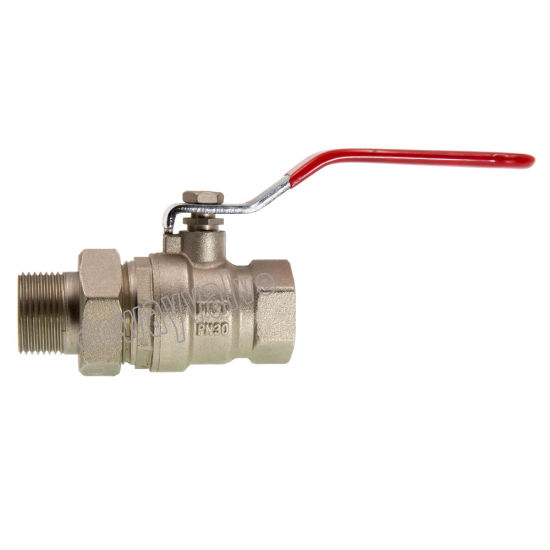 Light Design Brass Ball Valve with Steel Handle （DW-B261）