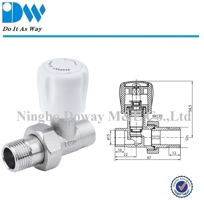 Light Design Brass Radiator Valve