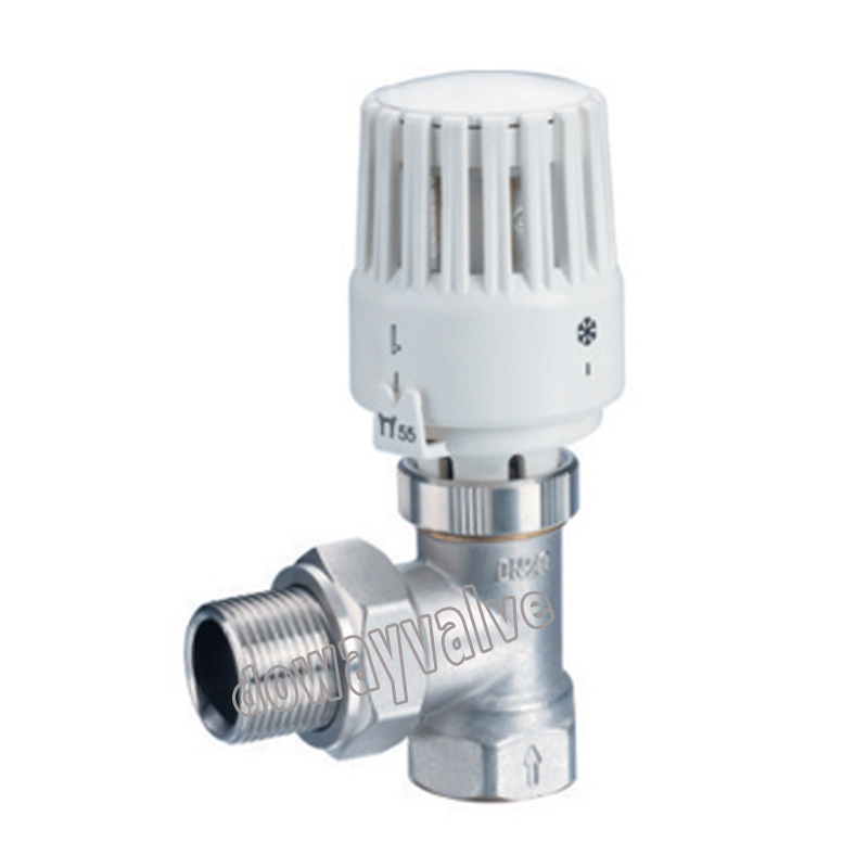 Angle Type Brass Automatic Radiator Valve