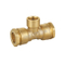 Equal Tee Brass Compression Fittings for PE Pipe