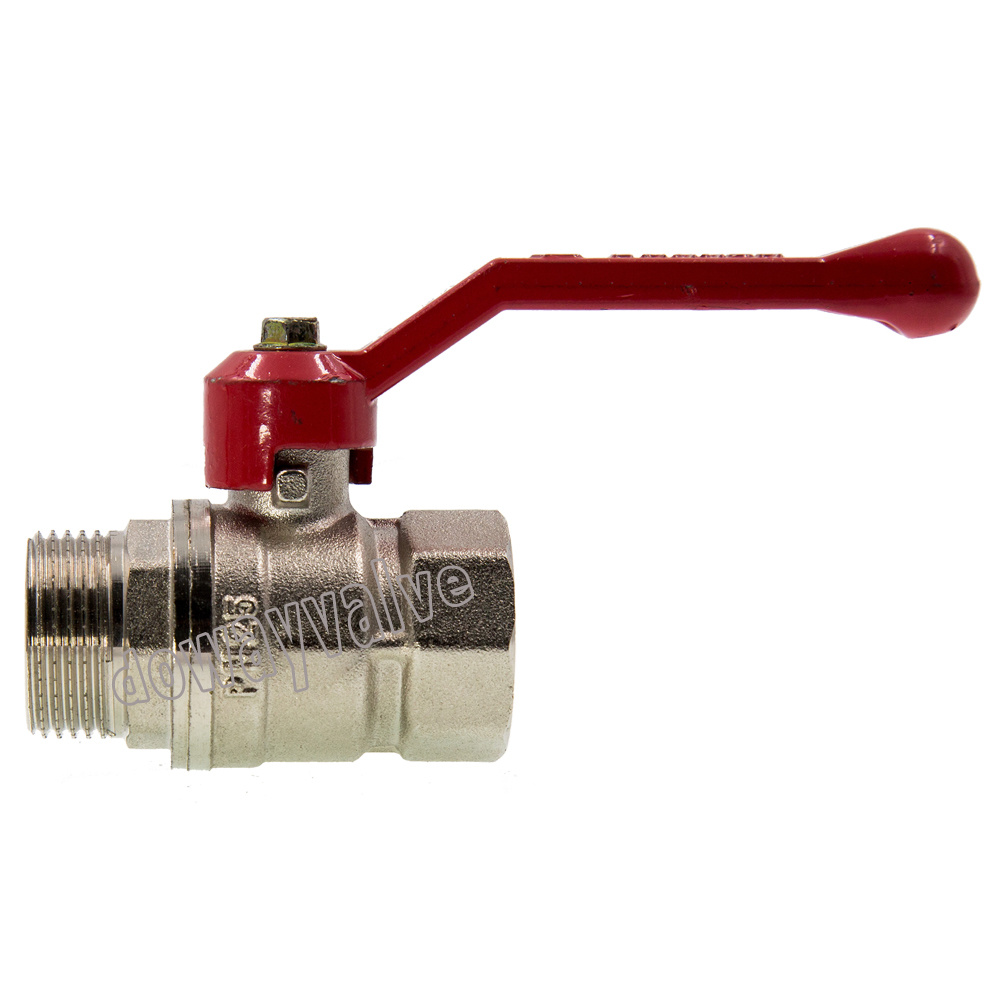 Dw247 Reduced Port Brass Ball Valve with Aluminum Handle