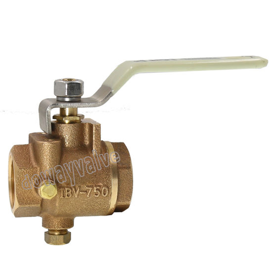 OEM/ODM Factory Dn20 Bronze Full Port Ball Valve (DW-BV013)