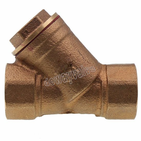 Pn25 Design Bronze Strainer with Stainless Steel Filter (DW-YS005)