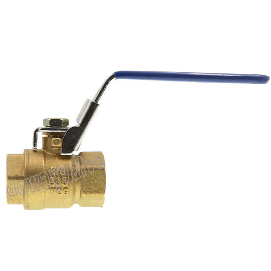 China Manufacturer Wholesale 600wog Forged Brass Ball Valve (DW-B205)