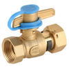 Brass Angle Type Anti-Theft Water Meter Ball Valve （DW-LB014）
