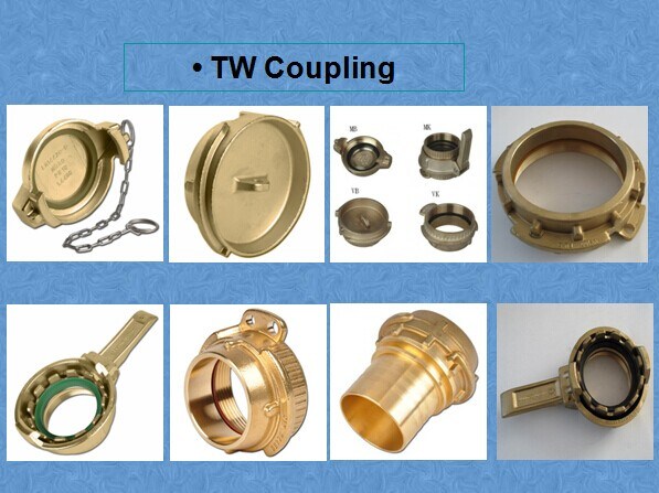Brass Tank Truck Coupling for Composite Hose