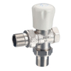 3-Way Manual Plated Forged Brass Radiator Valve （DW-RV019）