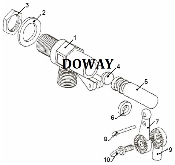China Factory Custom High Quality Bronze Float Valve