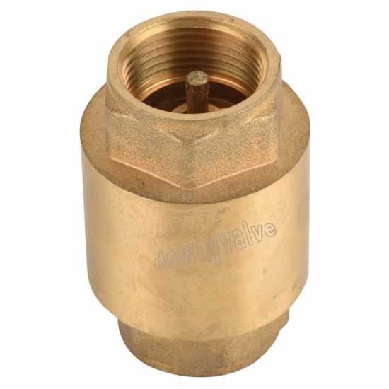 Hot Sales China Factory Brass Chrome Plated Spring Valve (DW-CV019)