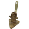 Steel Handle Bronze Flanged Seacock Valve (DW-BV017)