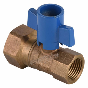 C83600 Bronze Ball Valve with Lockable Screw Made in China (DW-BV025)