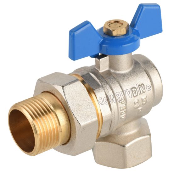 China Factory Custom Pn20 Lockbale Ball Valve for Water Meter （DW-B284）