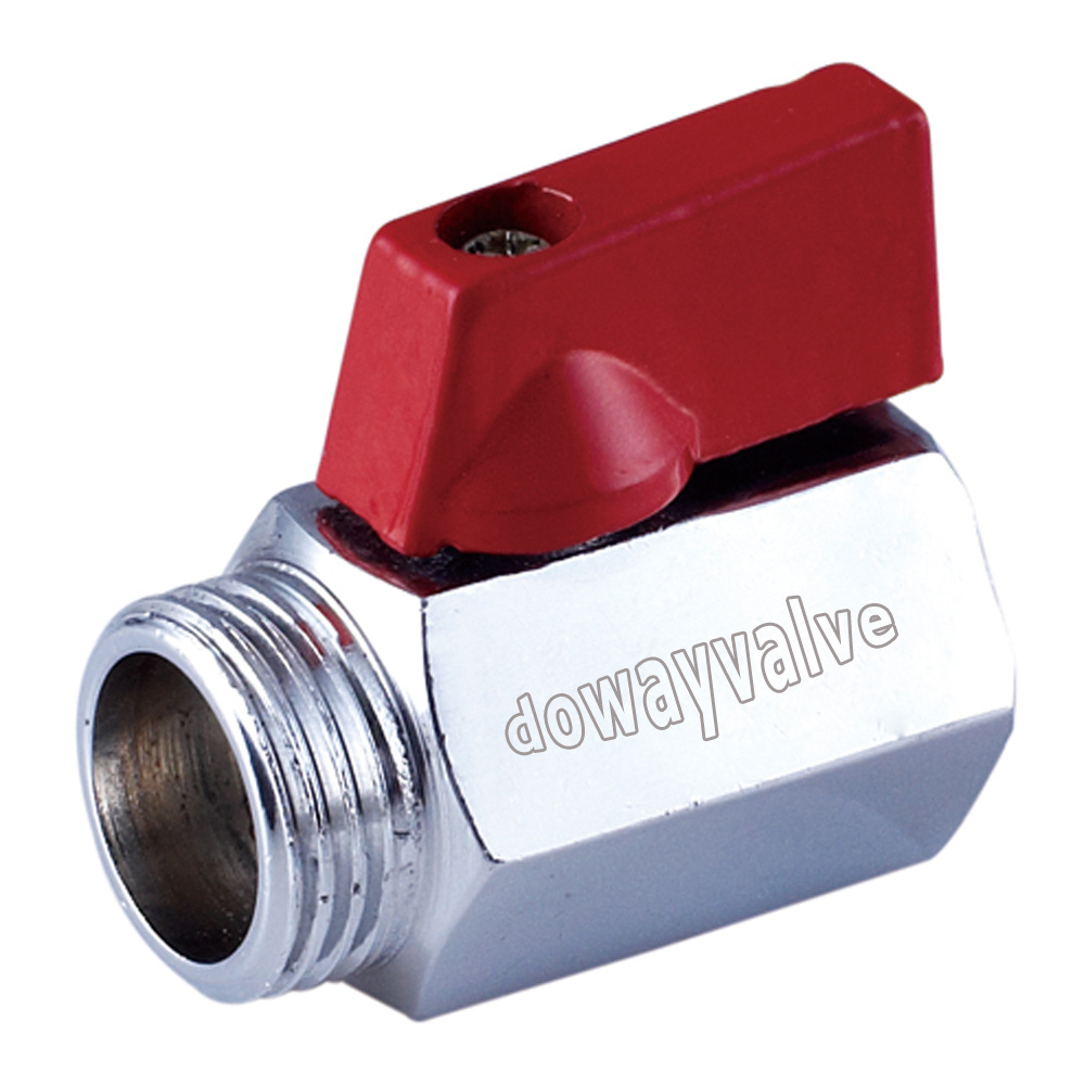 Forged Brass Mini Ball Valve Female and Male