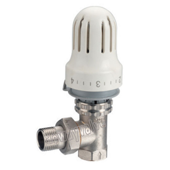 3-Way Manual Plated Forged Brass Radiator Valve （DW-RV019）