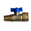 Conical Threaded Water Meter Ball Valve with PE Pipe Connection (DW-BV022)