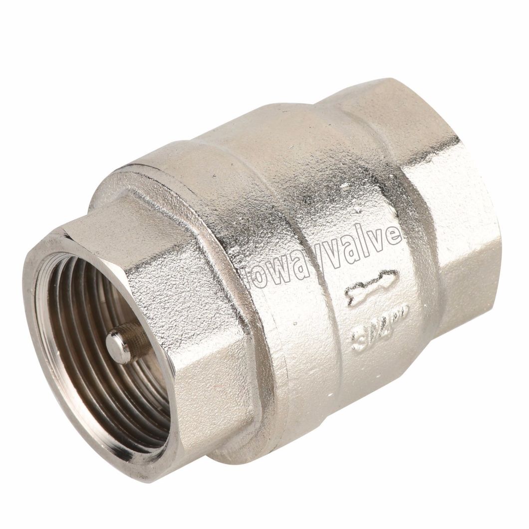 Hot Sales China Factory Brass Chrome Plated Spring Valve