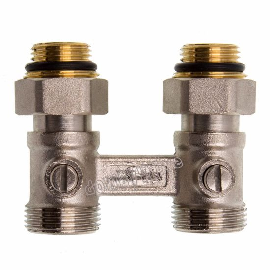 Valvula Rv040 Brass Bypass Radiator Valve with Butterfly Handle (DW-RV040) from China ...