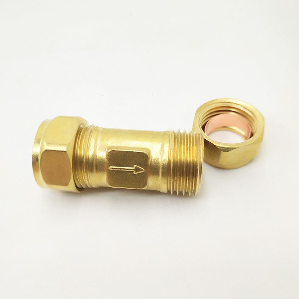 Brass Single Check Valve Non Return Valve 15mm