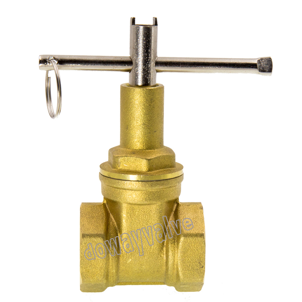 Brass Forged Lockable Gate Valve