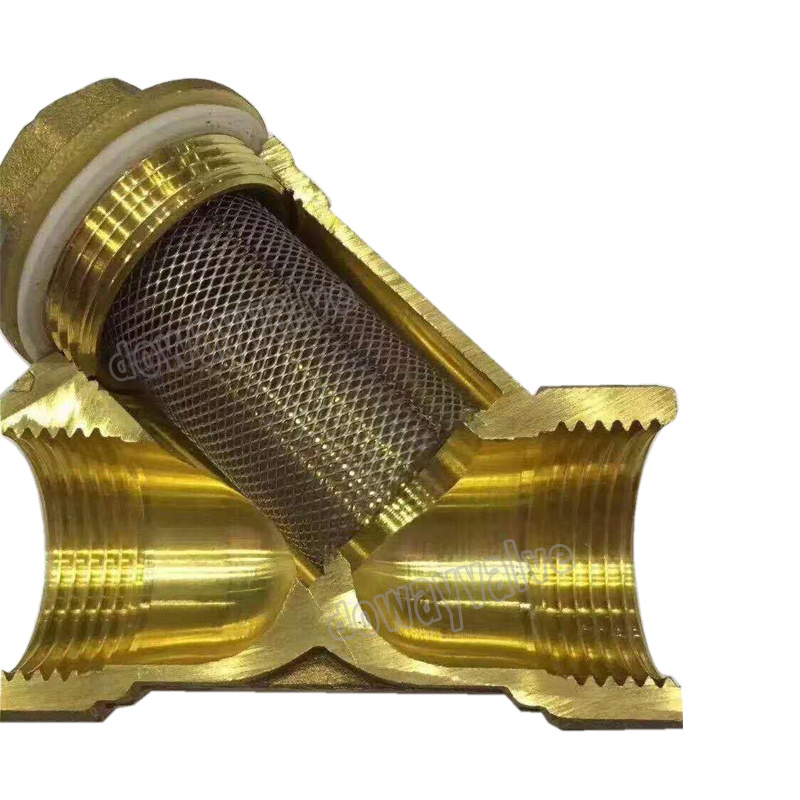 Pn25 Design Bronze Strainer with Stainless Steel Filter