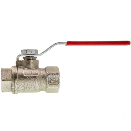 Light Design Brass Ball Valve with Steel Handle （DW-B261）