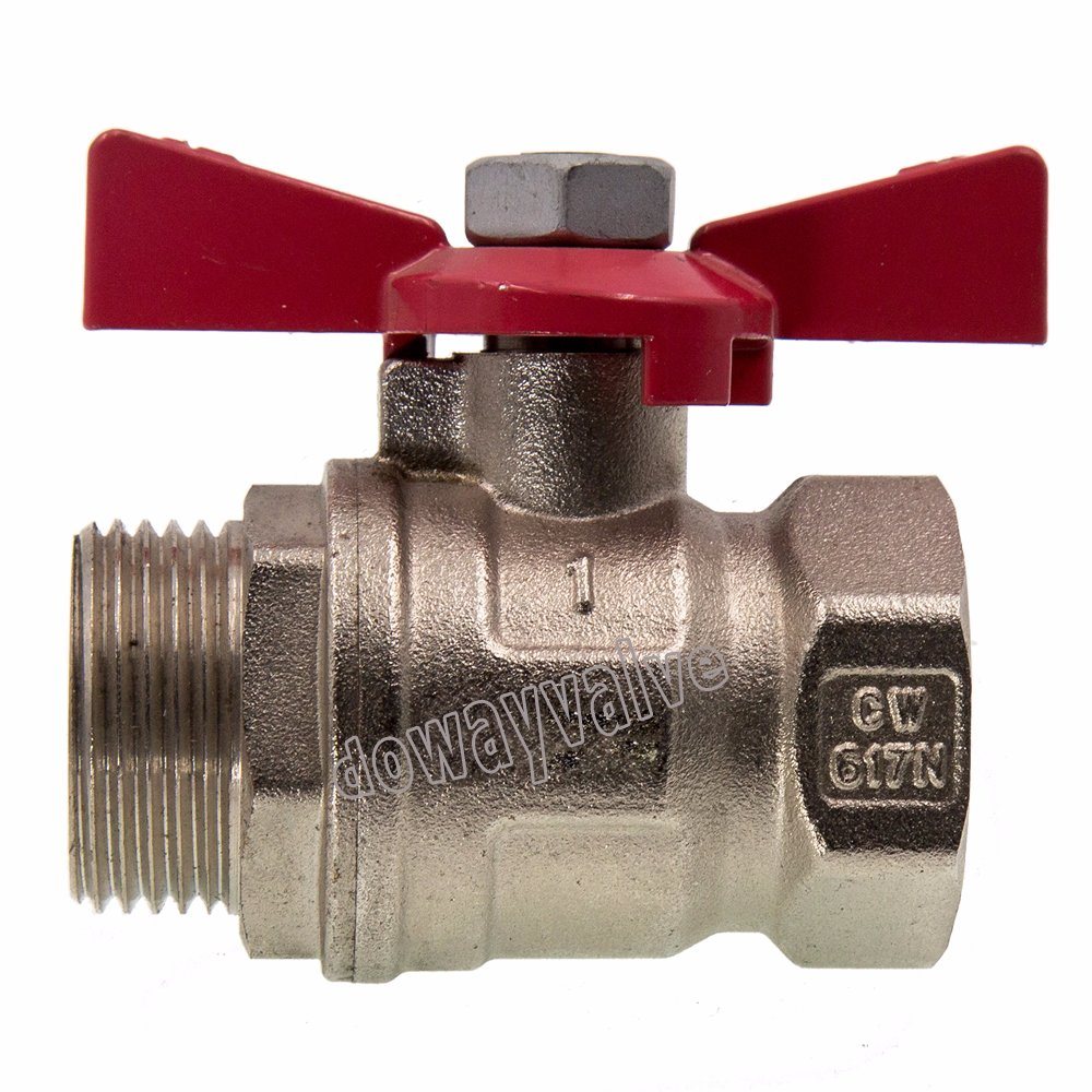 Dw267 Aluminum Butterfly Handle Ball Valve