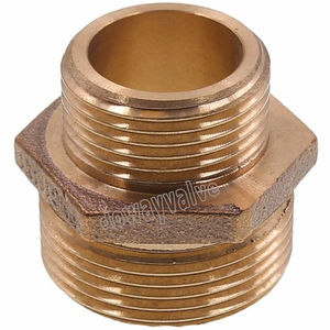 ISO9001 Bronze Pipe Fitting Reduced Nipple （DW-BF018）